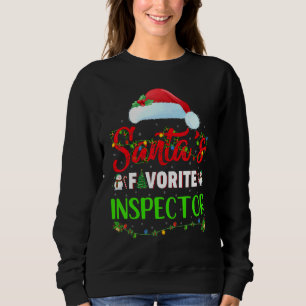 Sudadera Iluminando a los Navidades inspectores favoritos d