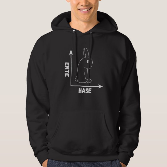 Sudadera Ilusión óptica de Conejo Wittgenstein (Anverso)