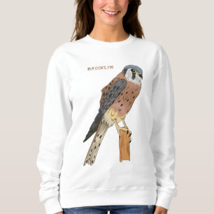 Sudadera Ilustracion americano de aves de Kestrel