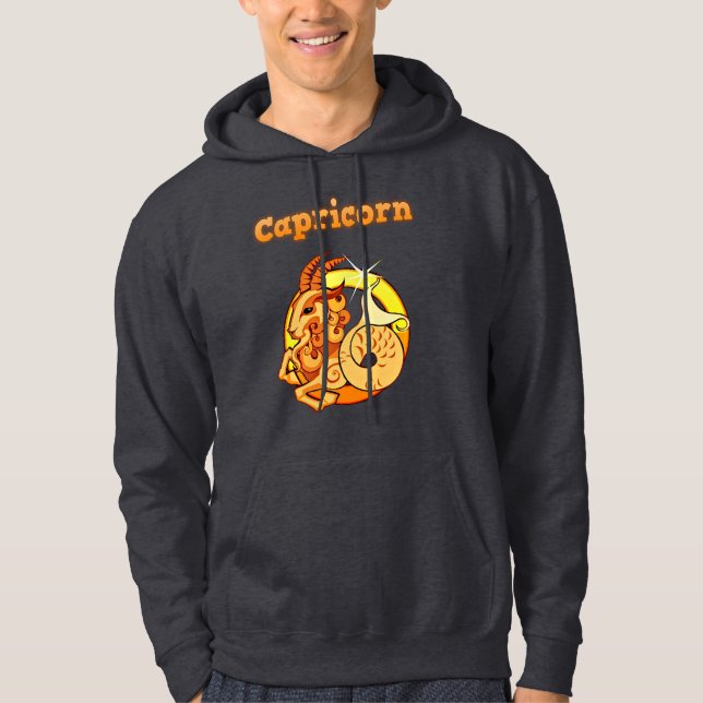 Sudadera Ilustracion Capricornio (Anverso)