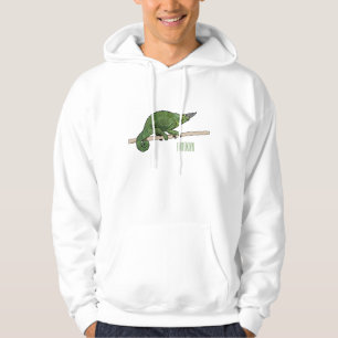 Sudadera Ilustracion chameleon personalizado de Jackson