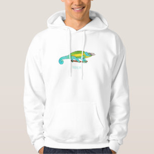 Sudadera Ilustracion chameleon personalizado de Jackson