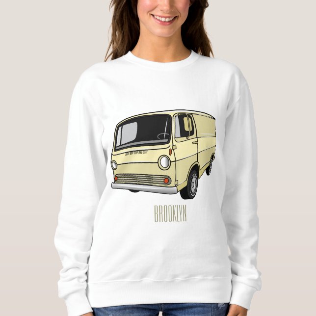 Sudadera Ilustracion clásico van personalizado (Anverso)