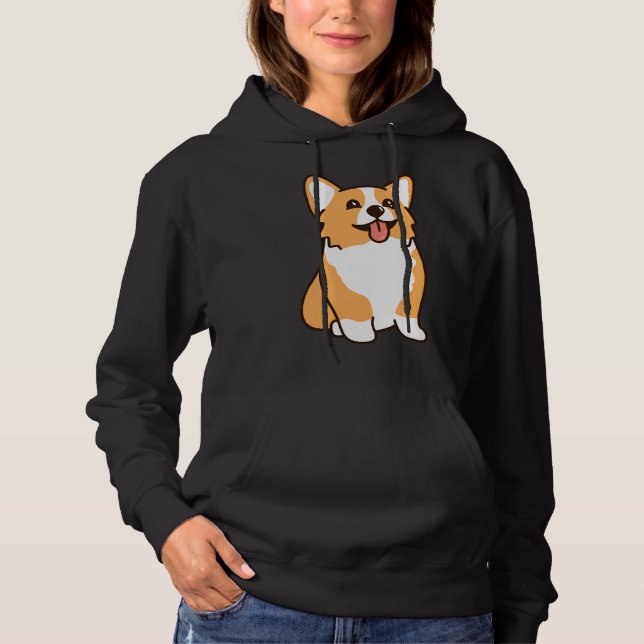 Sudadera Ilustracion Corgi (Anverso)