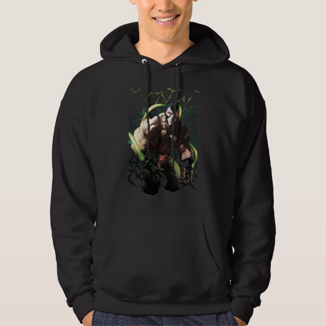 Sudadera Ilustración de Batman Bane enjaula de murciélagos (Anverso)