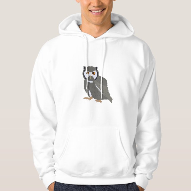 Sudadera Ilustracion de Búho Cute (Anverso)