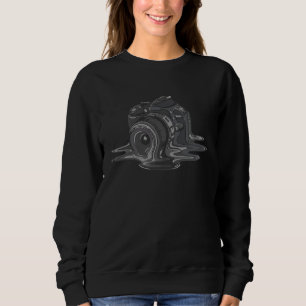 Sudadera Ilustración de cámara Fotografía Obra de arte Came