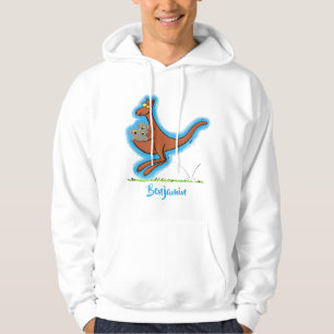 Sudadera Ilustracion de canguro y personalizado de koalas