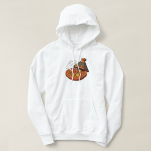 Sudadera Ilustración de comida al vapor de Tagine marroquí
