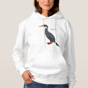 Sudadera Ilustración de dibujos animados de ave cormorán de