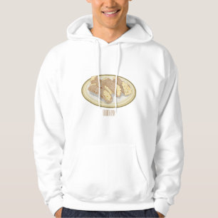 Sudadera ilustración de dibujos animados de Cannoli