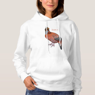 Sudadera Ilustración de dibujos animados del pájaro tragopá
