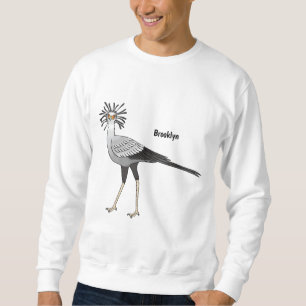 Sudadera Ilustración de dibujos animados del secretario
