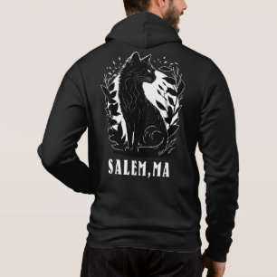 Sudadera Ilustración de gato negro   Salem