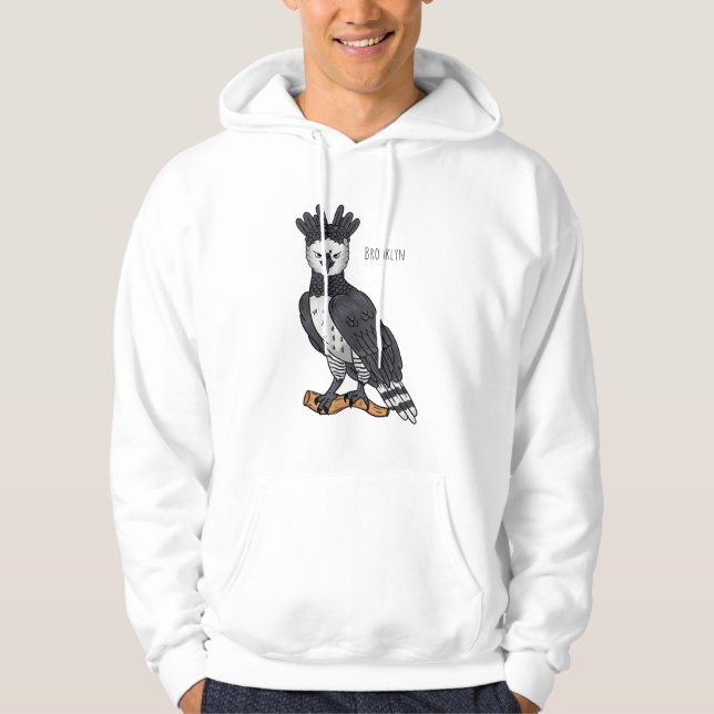 Sudadera Ilustracion de Harpy Eagle personalizado (Anverso)