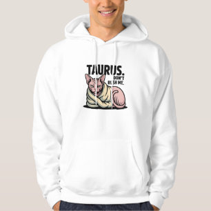 Sudadera Ilustración de la actitud del zodíaco del gato Sph
