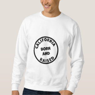 Sudadera Ilustración de Nacido y Criado en California