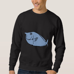 Sudadera Ilustracion de peces tropicales de Unicornio