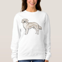 Ilustración de perro Golden Retriever de crema ing