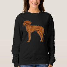 Ilustración de perro puntero lindo Vizsla húngaro