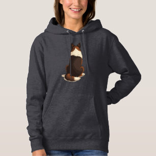 Sudadera Ilustración de perro vintage Border Collie desde a