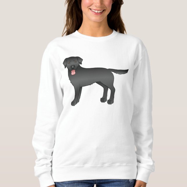 Sudadera Ilustracion de perros de dibujos animados de Labra (Anverso)