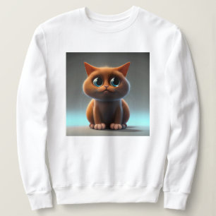 Sudadera ilustración de personaje de dibujos animados de un