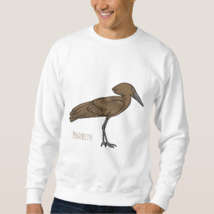 Sudadera Ilustracion de personalizado de aves de Hamerkop