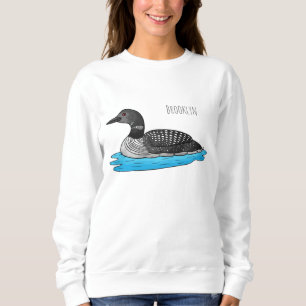 Sudadera Ilustracion de personalizado de aves de Loon