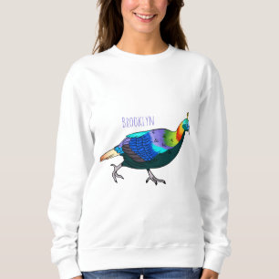 Sudadera Ilustracion de personalizado de aves monales del H