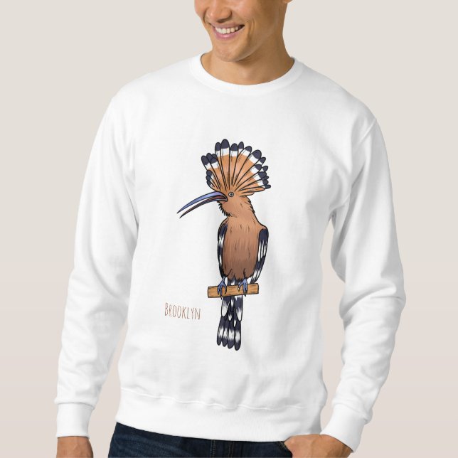 Sudadera Ilustracion de personalizado de aves pepitas de Eu (Anverso)