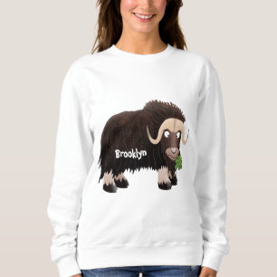 Sudadera Ilustracion de personalizado de buey hongo