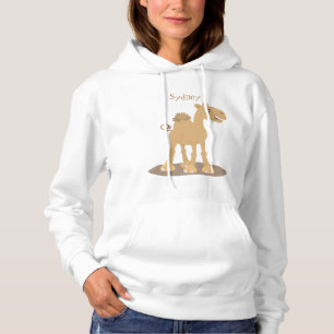 Sudadera Ilustracion de personalizado de camello alegre y s