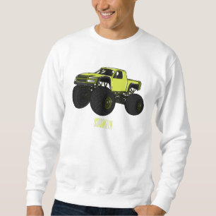 Sudadera Ilustracion de personalizado de camión de monstruo
