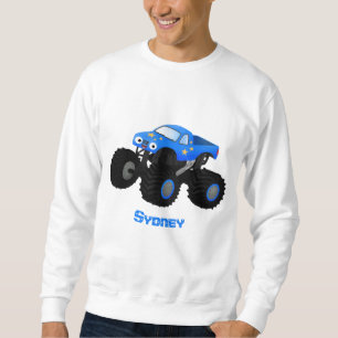 Sudadera Ilustracion de personalizado de camión monstruoso