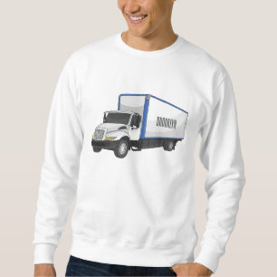 Sudadera Ilustracion de personalizado de camiones de cajas