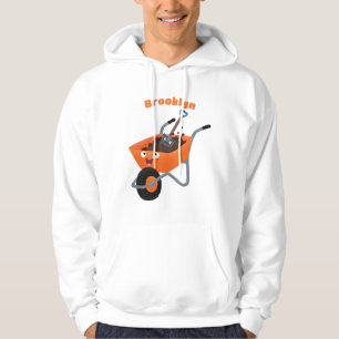Sudadera Ilustracion de personalizado de carretilla naranja