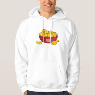 Sudadera Ilustracion de personalizado de chips de papa