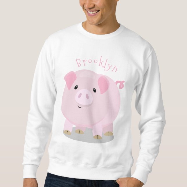Sudadera Ilustracion de personalizado de costillar de cacer (Anverso)