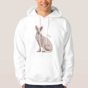 Sudadera Ilustracion de personalizado de gatos Sfinx
