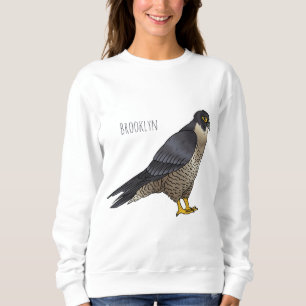 Sudadera Ilustracion de personalizado de halcón peregrino