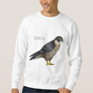Sudadera Ilustracion de personalizado de halcón peregrino