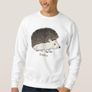 Sudadera Ilustracion de personalizado de hedgehog espinoso
