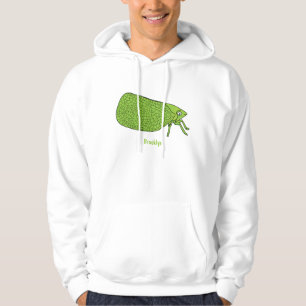 Sudadera Ilustracion de personalizado de insectos de hoja v