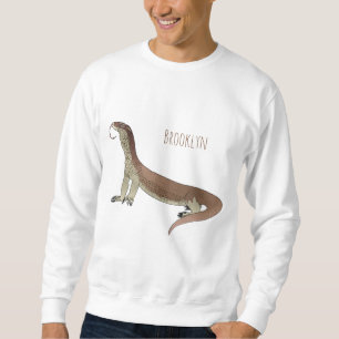 Sudadera Ilustracion de personalizado de lagarto de monitor