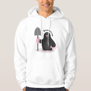 Sudadera Ilustracion de personalizado de lunar feliz