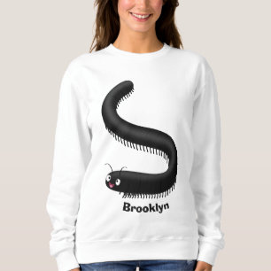 Sudadera Ilustracion de personalizado de milipedo corto