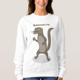 Sudadera Ilustracion de personalizado de mongosis suave