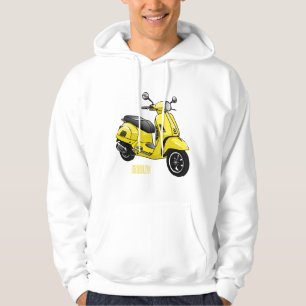 Sudadera Ilustracion de personalizado de motocicleta con ci