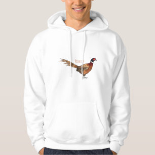 Sudadera Ilustracion de personalizado de pájaro de cuello a